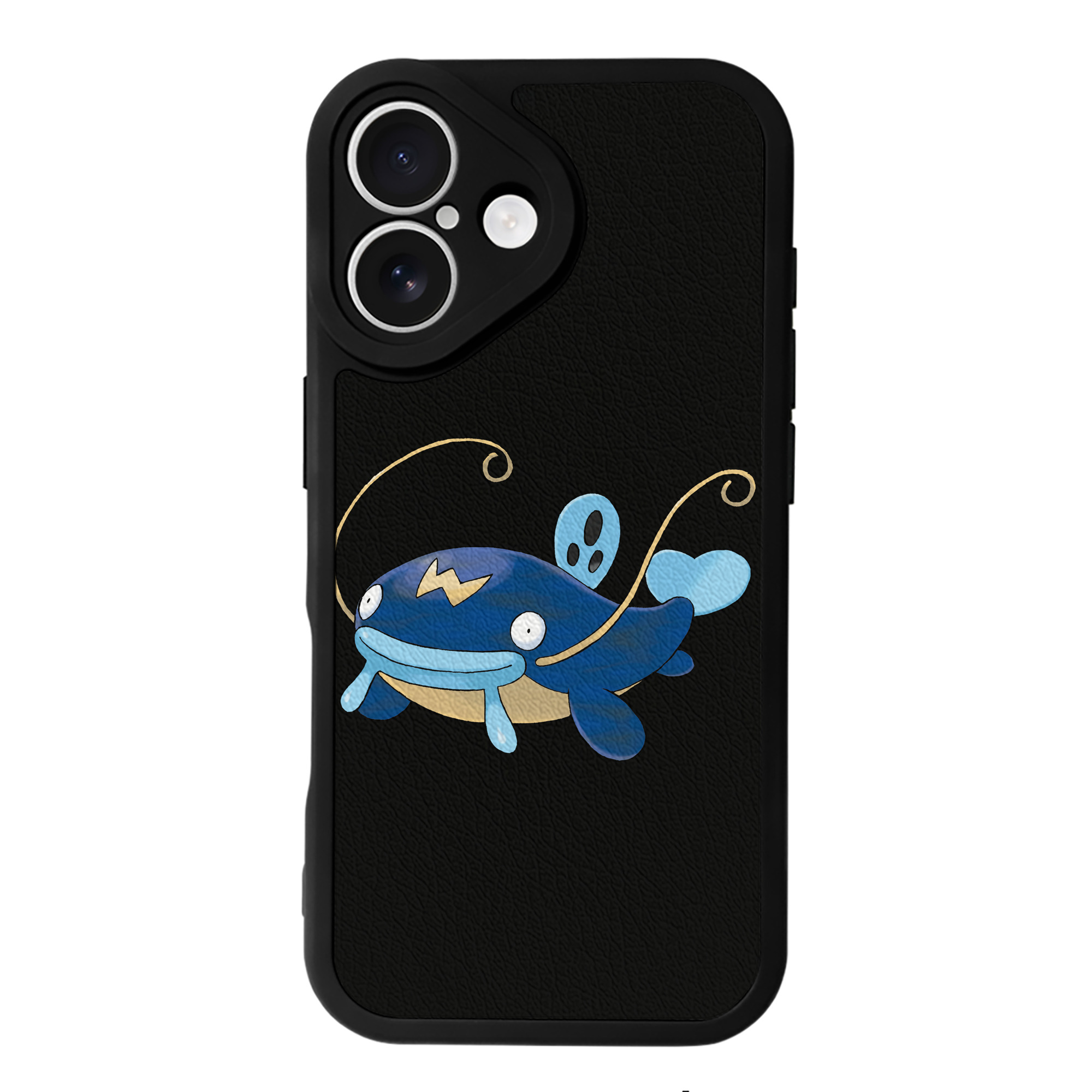 （画像用） ポケットモンスター Pokémon 【iPhone 16シリーズ対応】シリコンスマホケース（レザー調） 材質：シリコン
